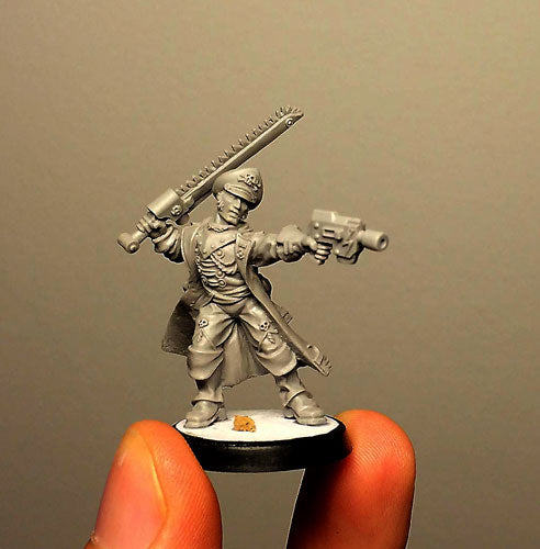 Commissar #3 miniature by Brother Vinni