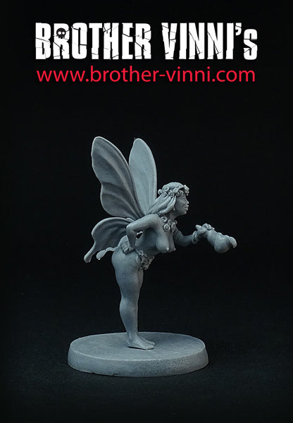 Fairy Miniature for D&D, Dungeons and Dragons or any tabletop role playing game.