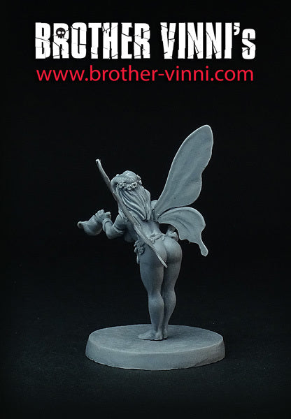 Fairy Miniature for D&D, Dungeons and Dragons or any tabletop role playing game.