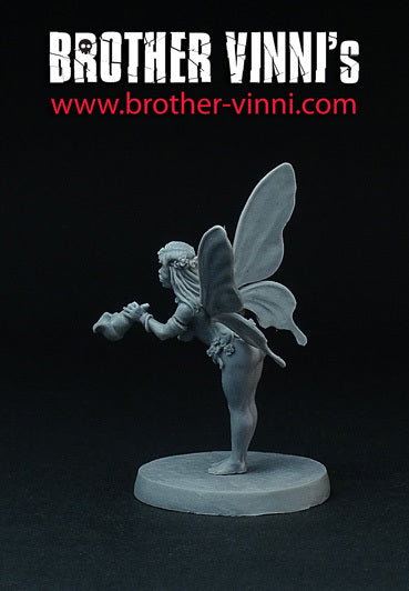 Fairy Miniature for D&D, Dungeons and Dragons or any tabletop role playing game.