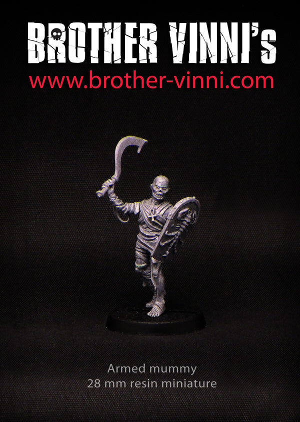 Walking Mummy miniature