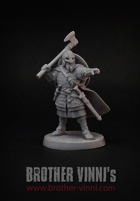 Viking Warlord miniature, 28mm for wargaming