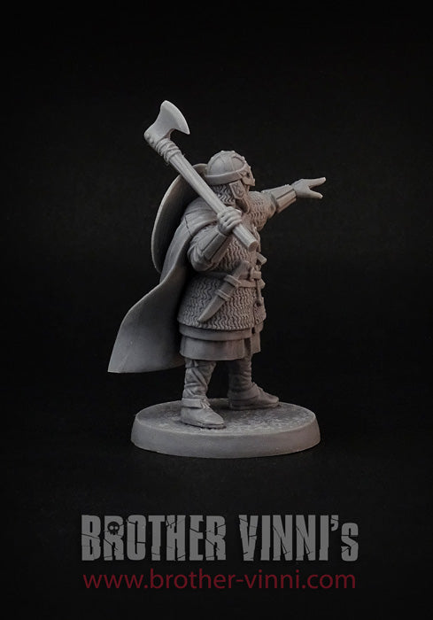 Viking Warlord miniature, 28mm for wargaming