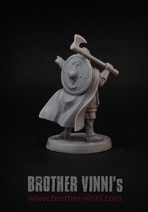 Viking Warlord miniature, 28mm for wargaming