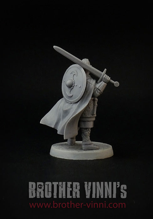 Viking Chief miniature, 28mm for wargaming