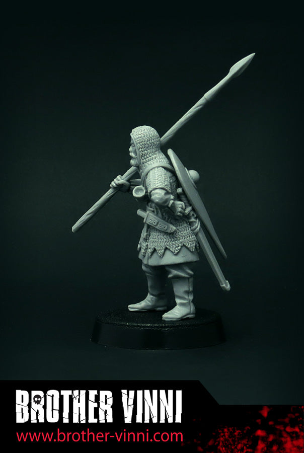 Tired Knight miniature by Brother Vinn