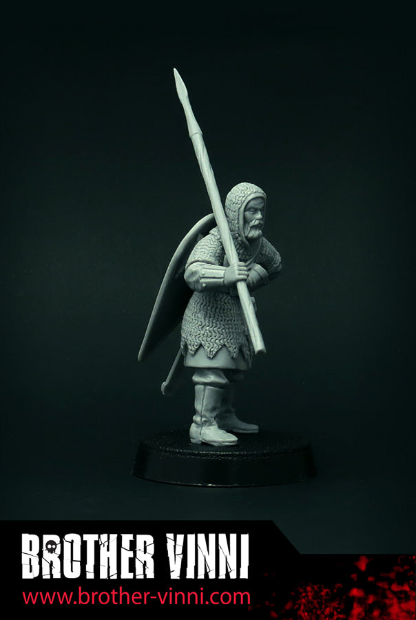 Tired Knight miniature by Brother Vinn