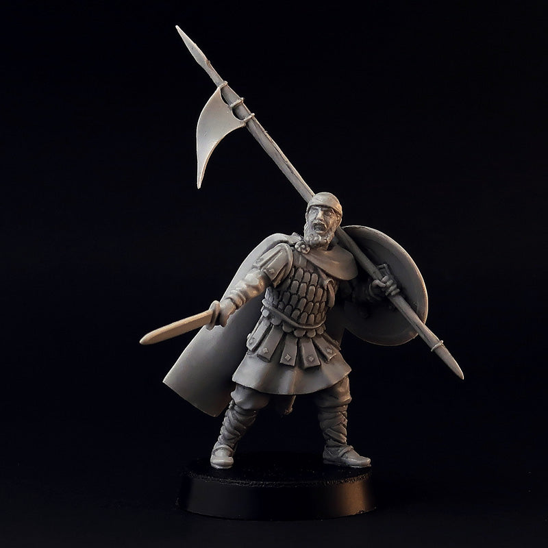 Varangian Guard captain (Akolouthos) miniature for SAGA