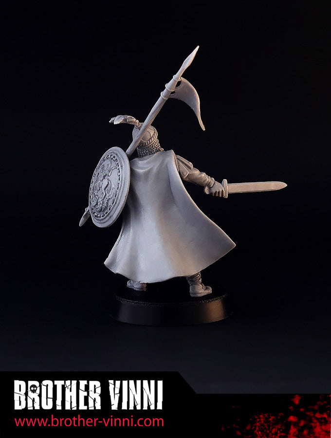 Byzantian Guard captain (Akolouthos) 28mm historical miniature for SAGA