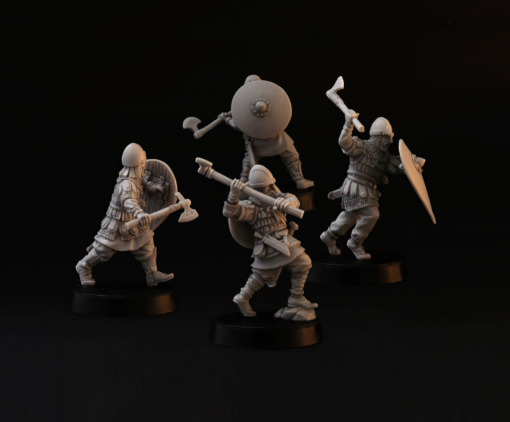 Miniatura Viking Trumpeter De Brother Vinni | Comando Para Juegos De Guerra SAGA 28 Mm, Resina Gris Sin Pintar Ni Montar, Para Wargames Miniatura Viking Trumpeter De Brother Vinni | Comando Para Juegos De Guerra SAGA 28 Mm, Resina Gris Sin Pintar Ni Montar, Para Wargames