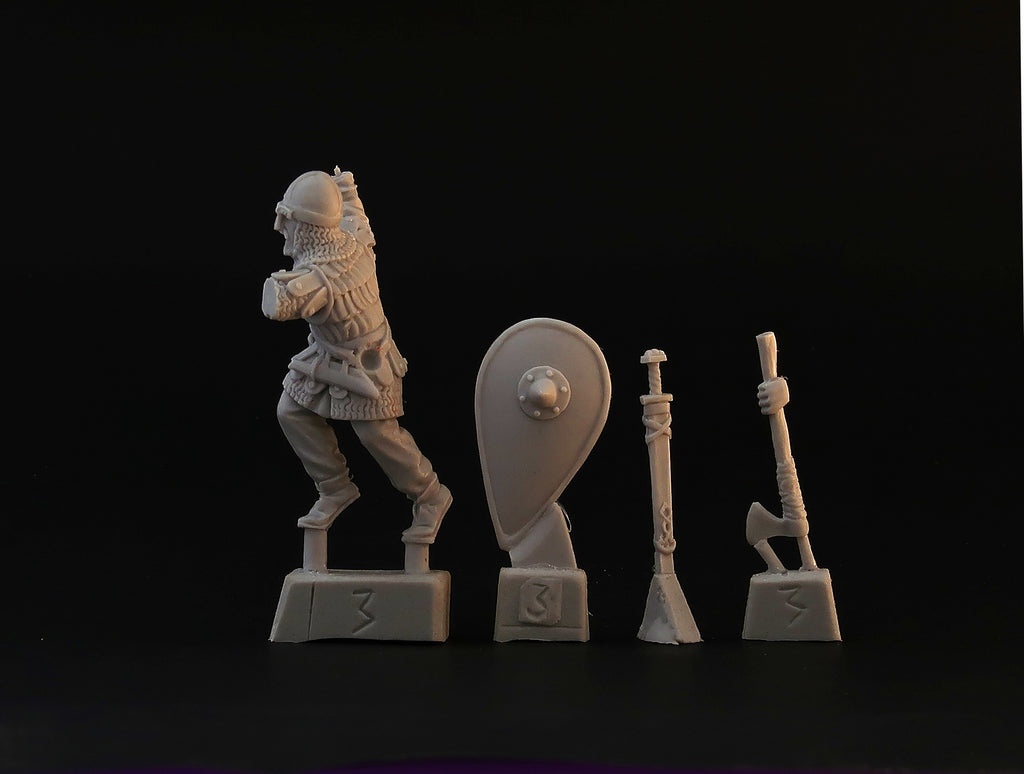 Varangian Guard #2 wargame miniatures set, 28mm resin by Brother Vinni