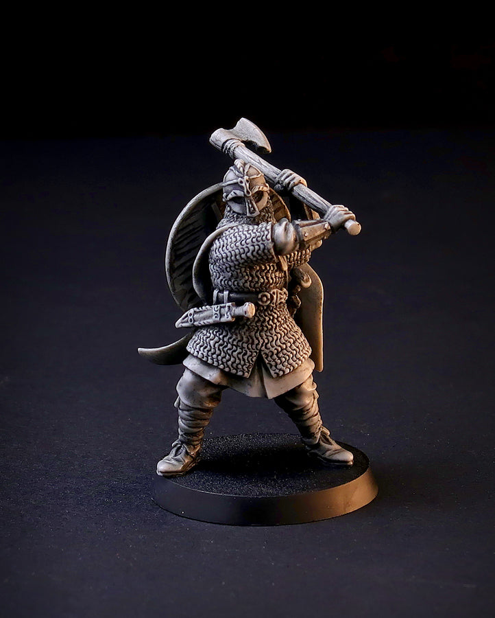 Anglo-Saxon Warlord (Vendel Era) 28mm wargame miniature by Brother Vinni