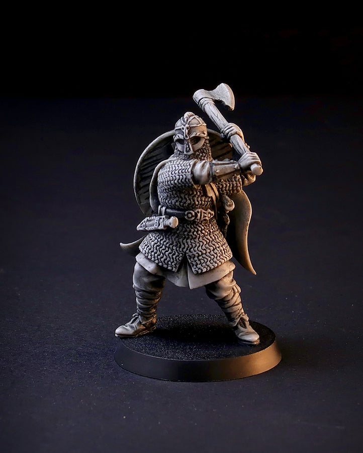Anglo-Saxon Warlord (Vendel Era) 28mm wargame miniature by Brother Vinni