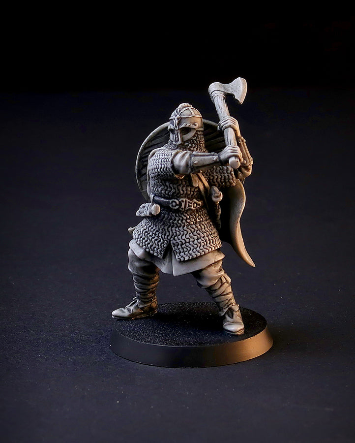 Anglo-Saxon Warlord (Vendel Era) 28mm wargame miniature by Brother Vinni