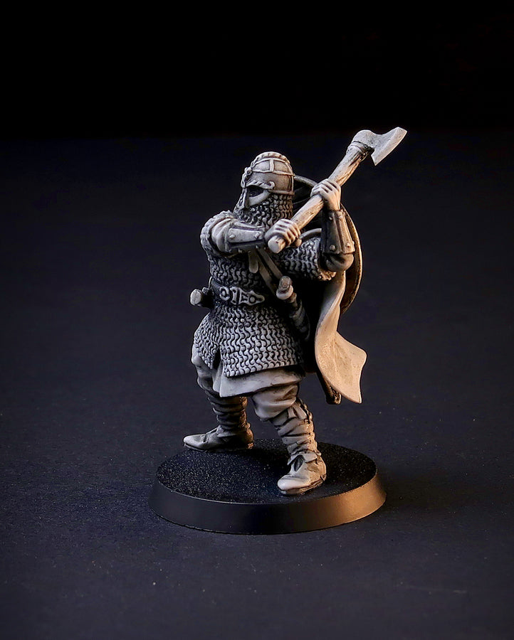 Anglo-Saxon Warlord (Vendel Era) 28mm wargame miniature by Brother Vinni