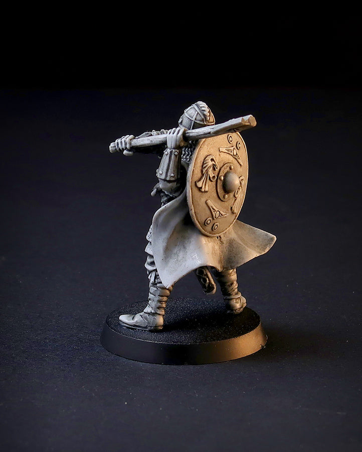 Anglo-Saxon Warlord (Vendel Era) 28mm wargame miniature by Brother Vinni