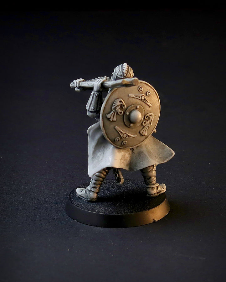 Anglo-Saxon Warlord (Vendel Era) 28mm wargame miniature by Brother Vinni