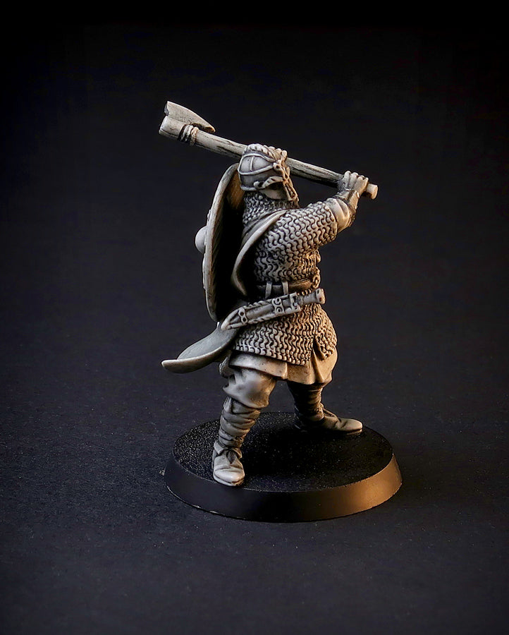Anglo-Saxon Warlord (Vendel Era) 28mm wargame miniature by Brother Vinni