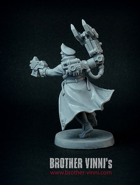 Mechanized Commissar miniature - Brother Vinni's webstore