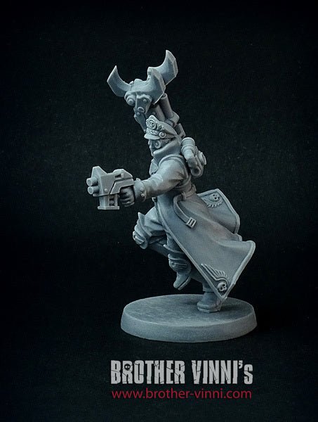 Mechanized Commissar miniature - Brother Vinni's webstore