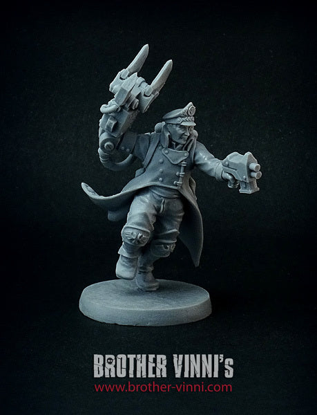 Mechanized Commissar miniature - Brother Vinni's webstore