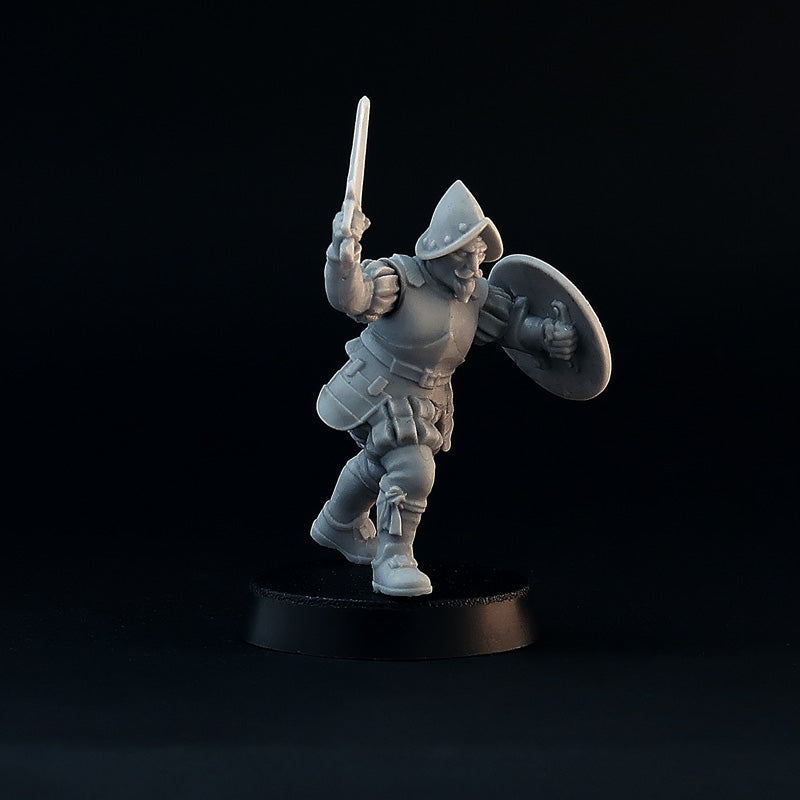 Rodeleros, wargame resin miniatures by Brother Vinni