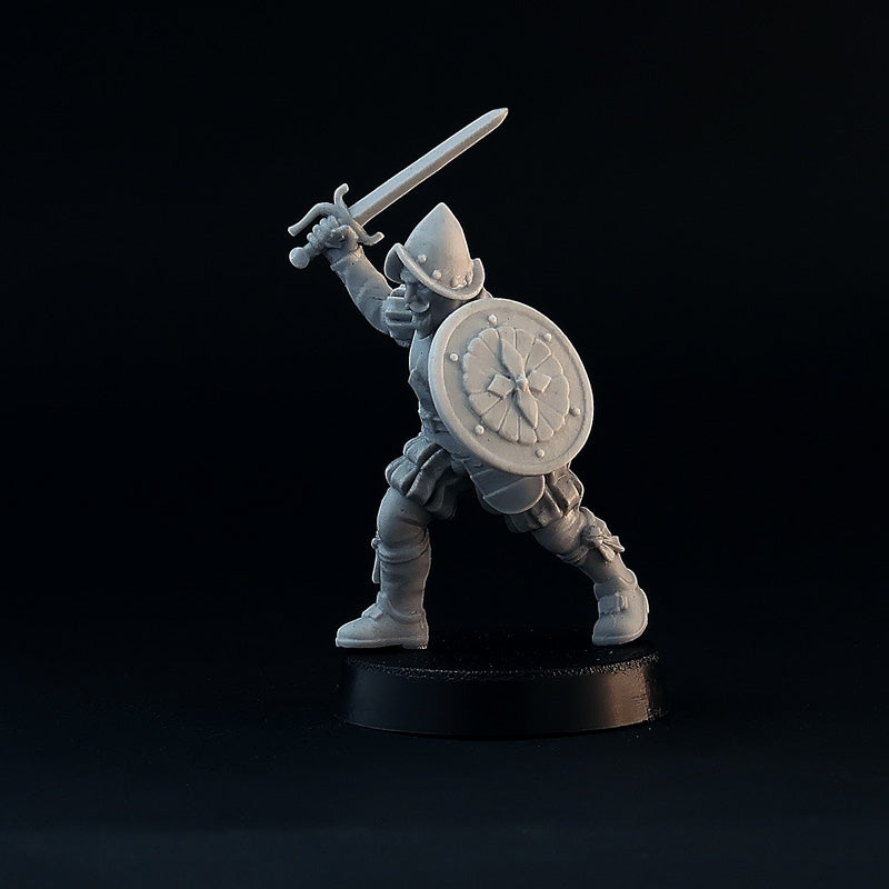 Rodeleros, wargame resin miniatures by Brother Vinni