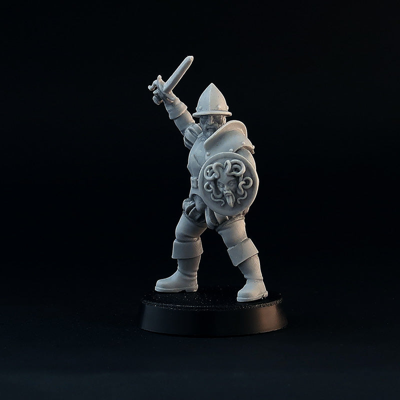 Rodeleros, wargame resin miniatures by Brother Vinni