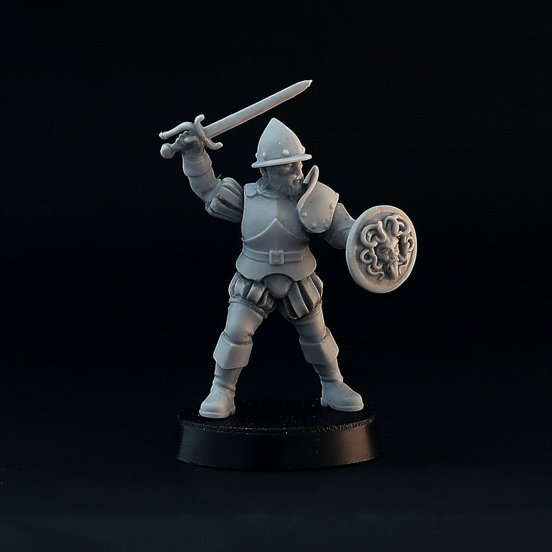 Rodeleros, wargame resin miniatures by Brother Vinni