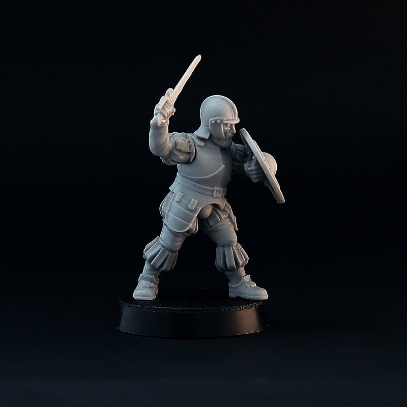 Rodeleros, wargame resin miniatures by Brother Vinni