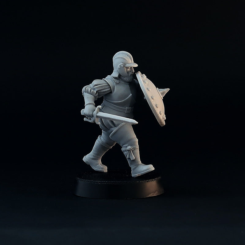 Rodeleros, wargame resin miniatures by Brother Vinni