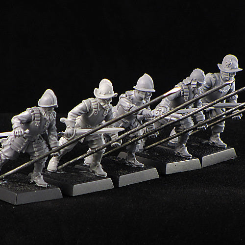 Spanish infantry miniatures