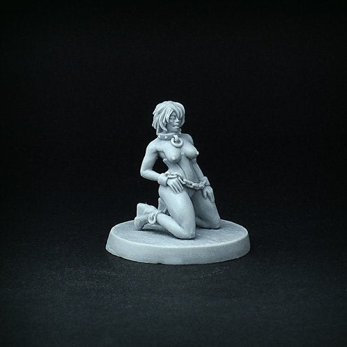 Slave Girl miniature #18, 28 mm female by Brother Vinni