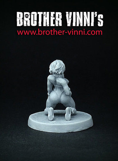 Slave Girl miniature #18, 28 mm female by Brother Vinni