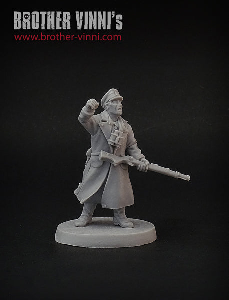 ww2 German Officer wargame miniature